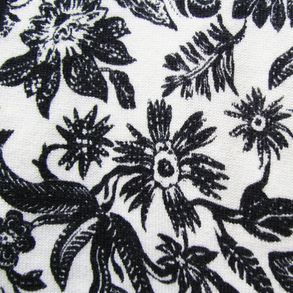 LANDS' END 100% Cotton Cardigan 1X Fantasy Flowers - Picture 2 of 8